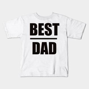 Best dad word Kids T-Shirt